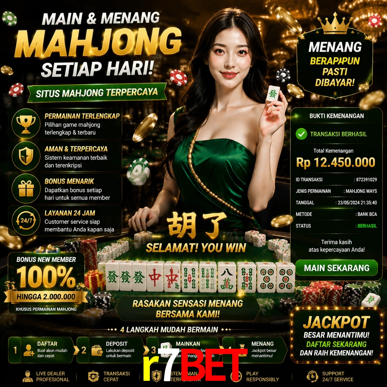 Ganhar e sacar na r7bet